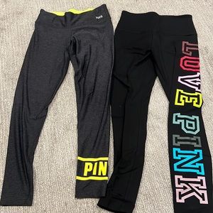Pink brand pants